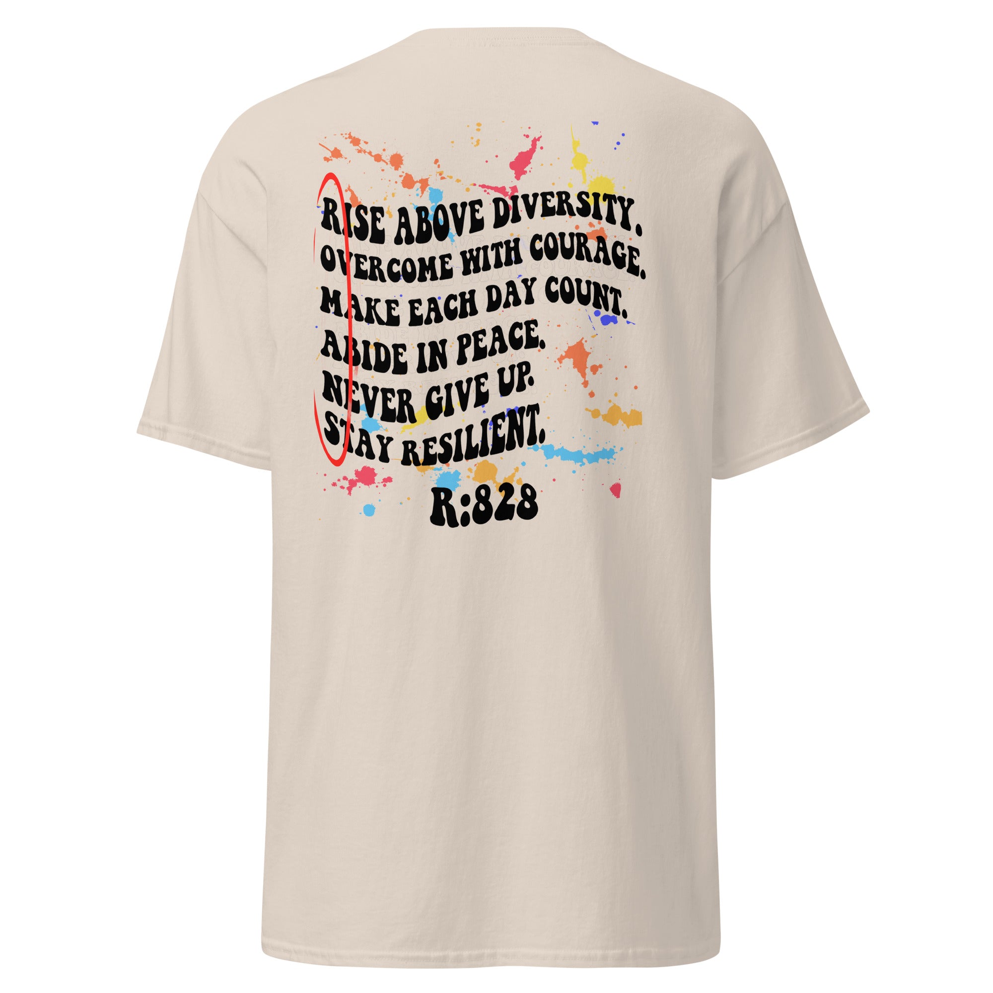 R 8:28 Inspiring Acronym - Unisex Tee