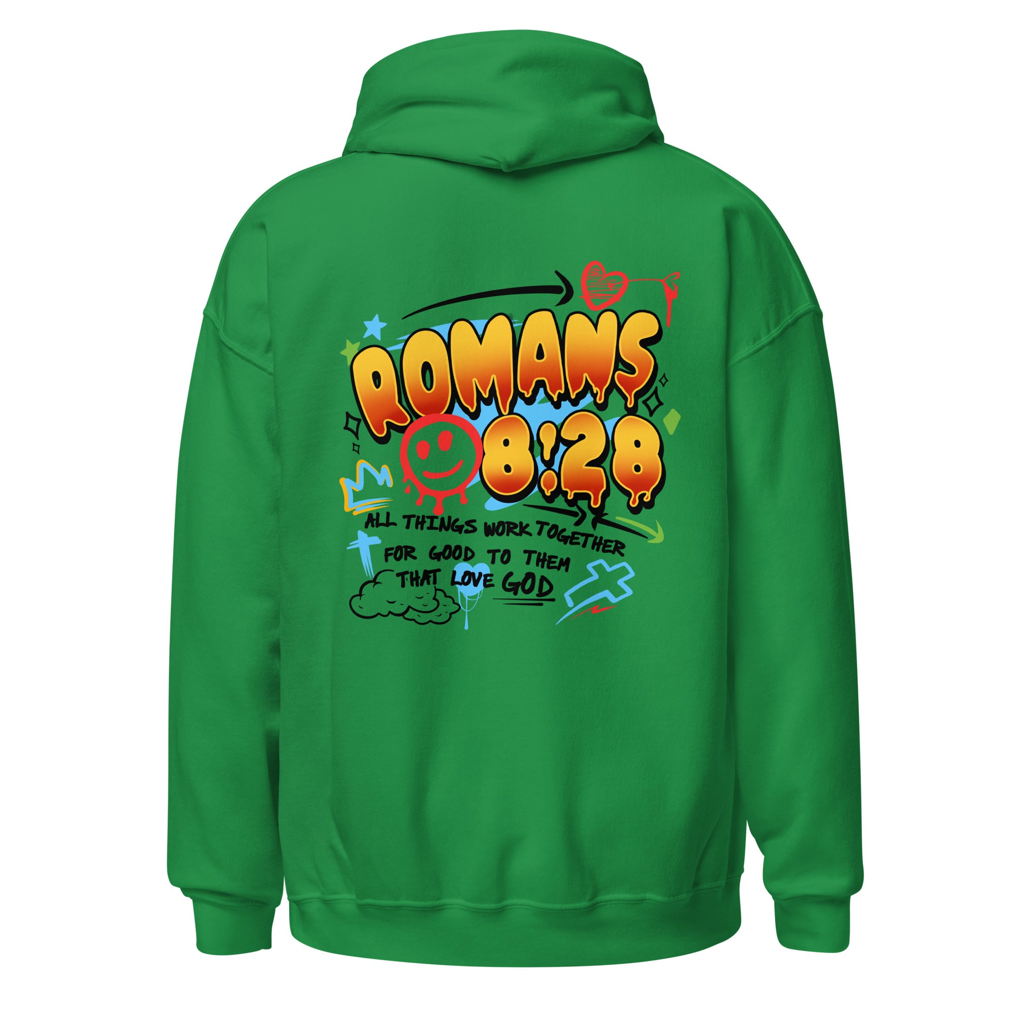 Romans 828 Graphic Unisex Hoodie